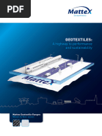 Technical Data Sheets of BIDIM GEOTEXTILES | PDF | Nonwoven Fabric ...