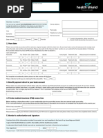 MAPFRE Middlesea Health Claim Form | PDF | Physician | Patient
