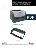 Lexmark E450 OPC Reman Eng