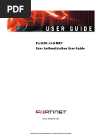 Firewall Authentication Methods Overview | PDF | Radius | Firewall ...