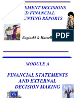 Financial Statement Analysis for External Decision Making