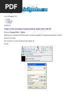 Download Crear Secciones Transversal en AutoCAD Civil 3D by Carlos Almendarees SN104321825 doc pdf