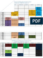 Horario de Atencion Gestion Ii2012