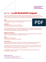 Fall 2012 3rd-7th BB Leagues Flyer