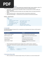 Android SDK Versions and Usage Stats | PDF | Android (Operating System ...
