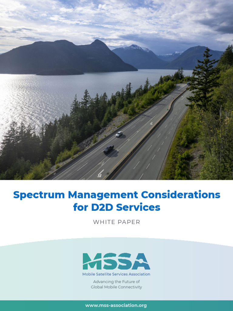 Spectrum Management Considerations For D2D Direct To Device Services ...