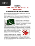 Download Who Are Khawarij in Pakistan a crtiical note on TTP and their ideology by BTghazwa SN104336098 doc pdf