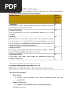 Gibbs' Reflective Cycle Template | PDF