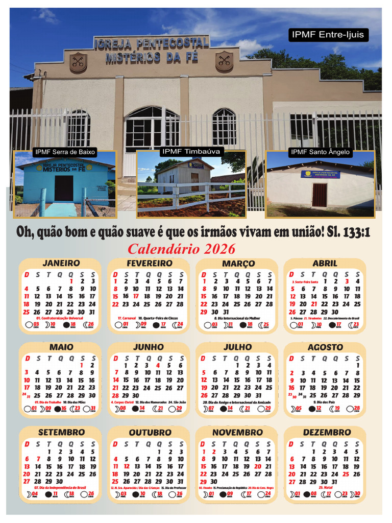 CAlendario IPMF | PDF