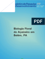 Biologia Floral Acaizeiro - Padilha