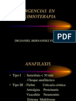 Urgencias en Quimioterapia