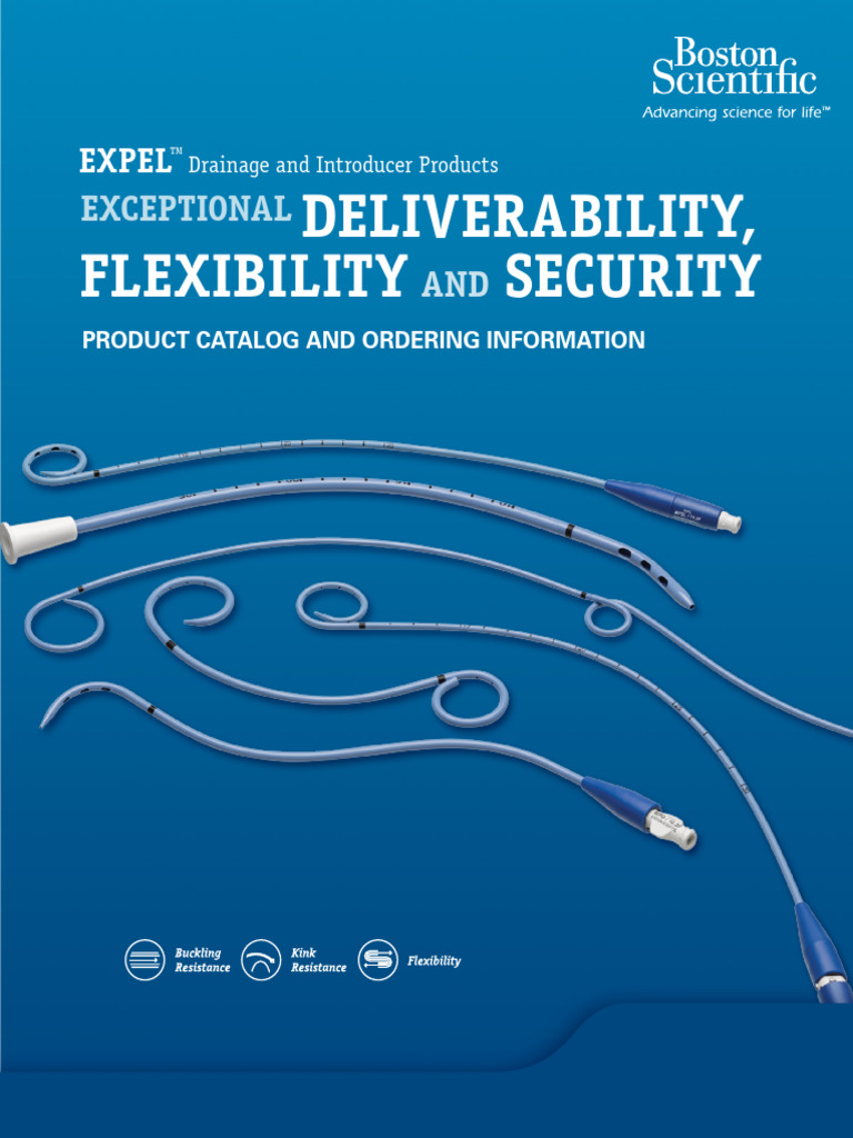 Expel Drainage Catalog | PDF | Catheter | Stent