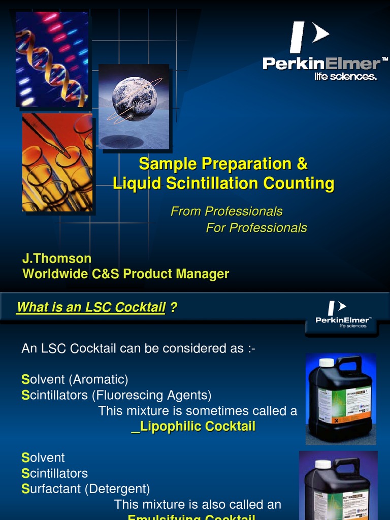 Sample Preparation & Liquid Scintillation Counting | PDF | Technology ...