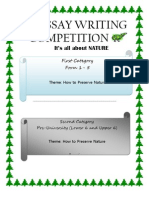 Brochure Design and Essay Writing Competition