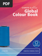 Coats Global Colour Book Guide | PDF | Dyeing | Dye