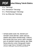 Download Bab 6 Etika Profesi Bid Teknik Elektro by Arya Wahyu Wibowo SN104375530 doc pdf