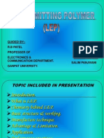 Guided By:-R.B Patel Professer of Electronics & Communication Department. Ganpat University. Presented By: - Salim Panjwani