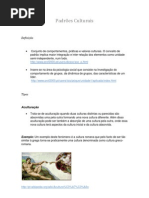 padroes culturais