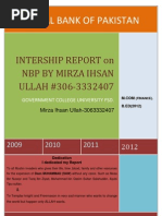 Download Intership Report on nbp by Mirza Ihsan SN104393748 doc pdf