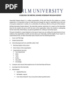 Practicum Report Format Guide | PDF