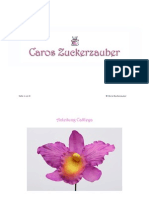 Anleitung Cattleya Orchidee Aus Zucker - Selbst Gemacht :-)