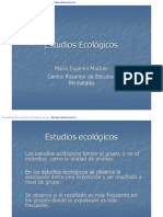 Estudios Ecologicos