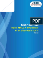 User Manual (t1 b Dsl699e9.4u6 5)