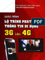 GIÁO TRÌNH LỘ TRÌNH PHÁT TRIỂN THÔNG TIN DI ĐỘNG 3G LÊN 4G