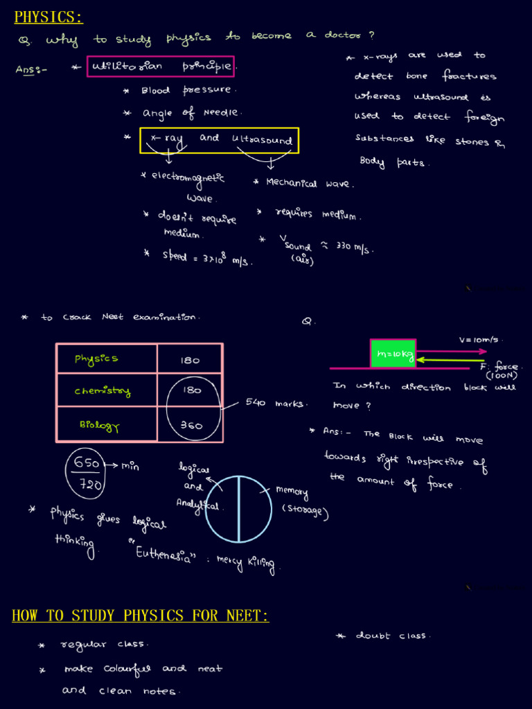 Units and Dimensions Complete Notes by Manish Sir | PDF