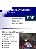 Composite Driveshaft: MEEN 4263/4264