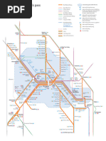 West Midlands Train Zone Map 2023 | PDF | Railway Companies | Rail ...