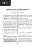 Bronquiolite Viral Aguda - Um Tema Ainda Controvertido 1