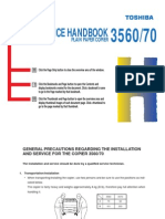 Toshiba Copier 3560-3570 Service Handbook
