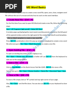 Word Processing II: Features & Techniques | PDF | Word Processor ...