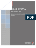 Folio Kerjaya (Full)