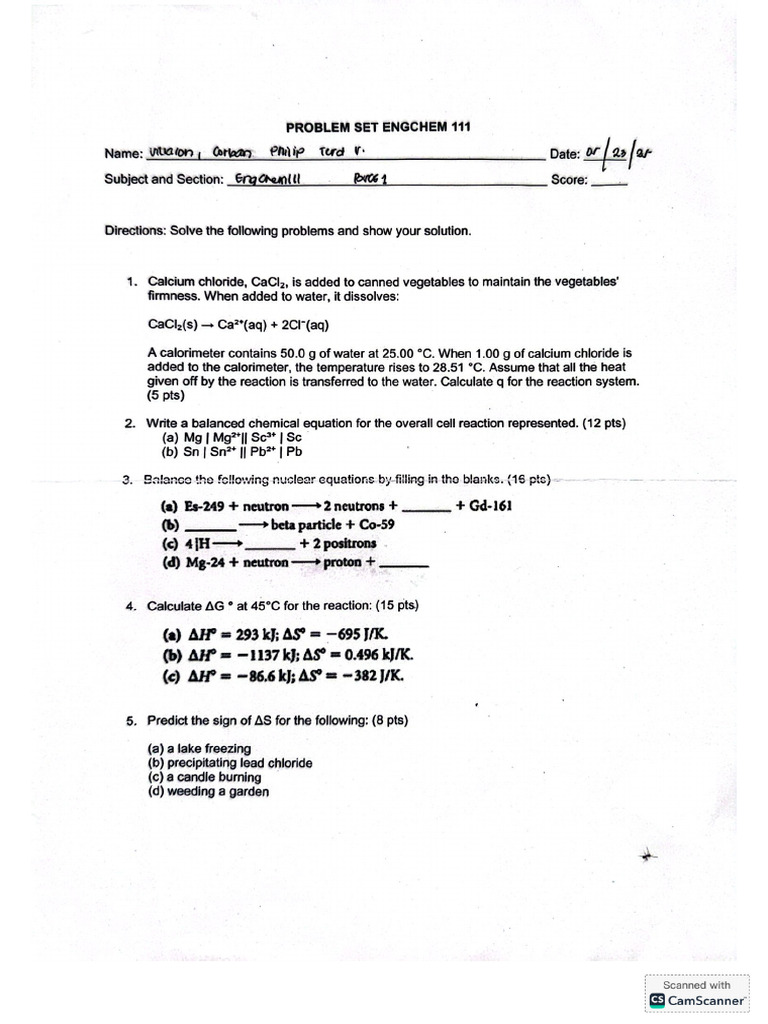 111 - Prob Set | PDF