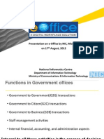 E-Office Presentation by Mizoram NIC