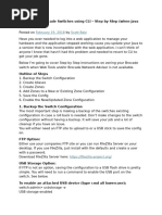 SAN Switch CLI Commands Cheat Sheet | PDF | Booting | Command Line ...