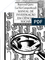 Quivy e Campenhoudt Manual de Investigacao Em Ciencias Sociais