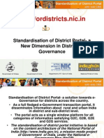 Standardisation of District Portal, Odisha