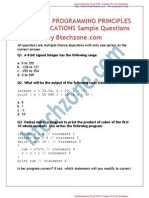 Computer Programming Principles