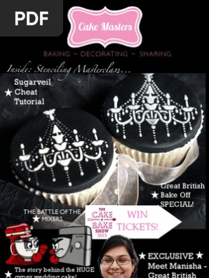 Cake Masters August Magazine Pdf Cakes Cupcake
