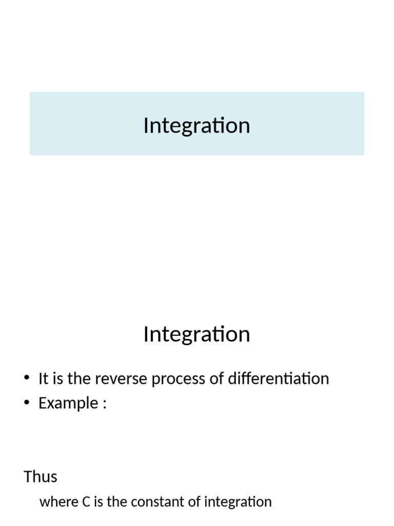 Integration Formulas For Class 12 ICSE | PDF | Integral | Elementary ...
