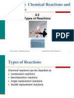 6.2 Types of Reactions