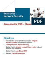 Enterprise Network Security: Accessing The WAN - Chapter 4