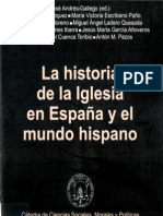 Ucam - La Historia de La Iglesia en España y El Mundo Hispano