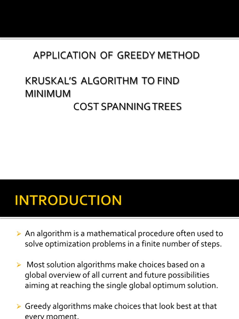 Application of Greedy Method | PDF | Mathematical Optimization ...