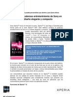 Download Sony presenta su nuevo smartphone Xperia U by Tecnologa 21 SN104543789 doc pdf