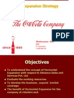 Coca-Cola PPT On Horizontal Market Expansion