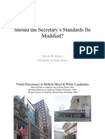 Should the Secretary’s Standards Be Modified? by Steven W. Semes